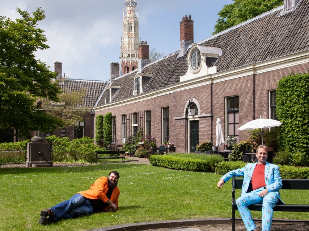 Relax in one of the Hofjes of Haarlem